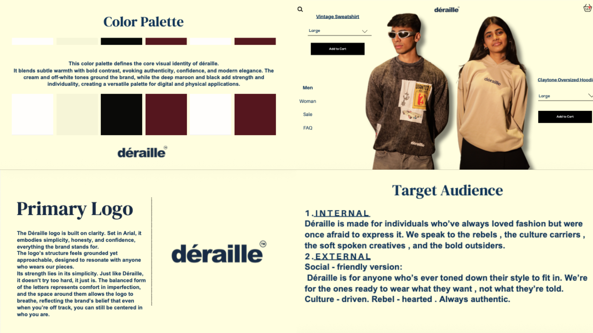 Déraille brand kit